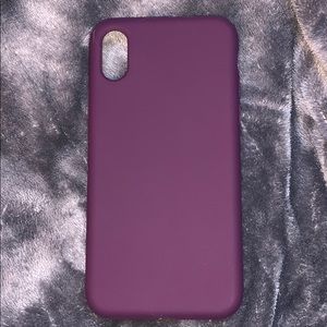 Brand new iPhone X purple phone case